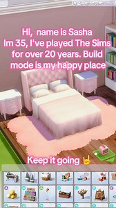 276K views · 4.6K reactions | Hi, I’m Sasha  I’ve been playing The Sims for over 20 years, and if you’re looking for me—I’m probably in Build Mode, decorating my way through life ️ This is more than a game… it’s my happy place  #Sims4 #SimsCommunity #BuildModeLover #Sims4Builder #SimmerForLife #Sims4Vibes #Simstagram | Sims Grown | Facebook