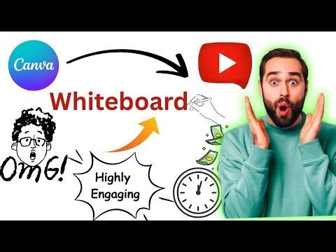 How to Create Amazing Whiteboard Animation Videos in Canva | Fast & Easy Tutorial