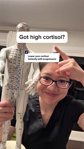 Comment “MAGIC” to get my Acupressure Guide! Lower your cortisol instantly with acupressure. #acupuncture #acupressure #acupuncturist #stressmanagement #cortisol How to lower cortisol instantly with acupressure point