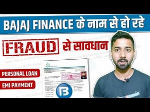 Beware Online Loan scam using Bajaj Finserv name .