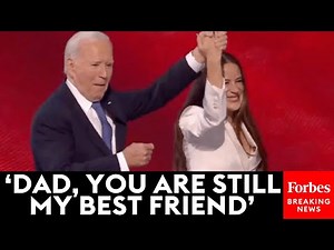 WATCH: Ashley Biden Delivers Heart-Felt Introduction For Her Father At The 2024 DNC