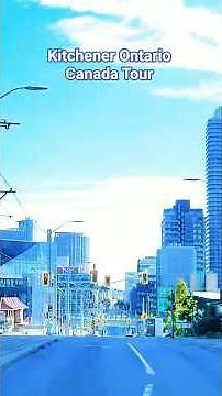 Kitchener Ontario Canada Tour #shortsfeed #travel #tour #roadtrip #tourtheworld #driving #one