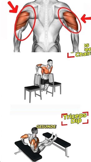 Triceps workout at home without a gym: toning and building your arms # Shorts
