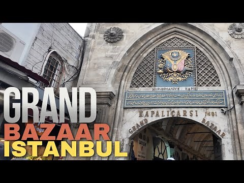 Grand Bazaar Tour Istanbul 🏺 A Walk Through History & Market Wonders