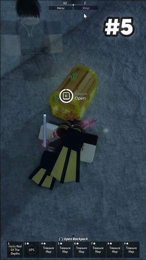 Using 20 Treasure Maps In FISCH #roblox #fishmoney #fisch #fyp #recommended #robloxedit