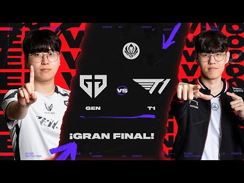 T1 vs GEN | MSI 2025 | Gran Final | Día 14
