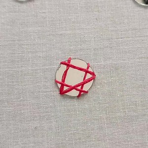 38K views · 1.3K reactions | Simple mirror work embroidery for beginners | DB's Embroidery | Facebook