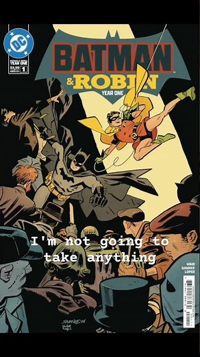 🔥 Batman & Robin: Year One has some of the most dynamic art in any Batman story🦇✨#Batman #dccomics