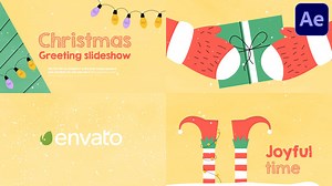Christmas Greeting Slideshow | After Effects