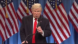 Watch 'SNL' Recreate First Trump Presser, Ask About 'Pee-Pee Party'