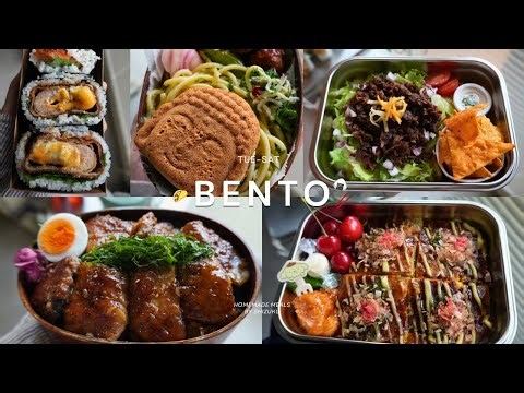 A Week of Bento Recipes｜Rainy Kamakura Vlog