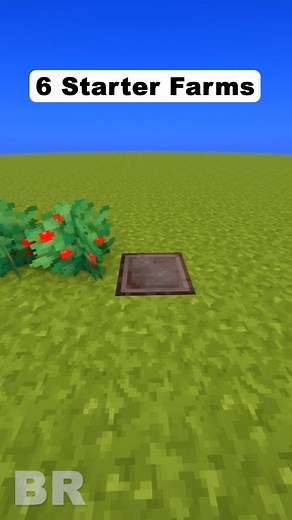 BasicRedstone on Instagram: "Minecraft Starter Farms in 1.21! #minecraft #minecrafttutorial #minecraftfarm #minecraftbuilds"