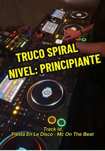 Aprende este sencillo truco con el spiral 🌀🤩 #housemusic #techouse #techhouse #dj #afrohouse #djtutorial #tutorial