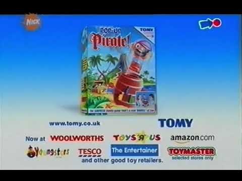 Pop Up Pirate Woolworths UK Advert