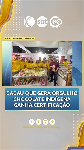 Inovação, criatividade e reconhecimento marcaram mais uma edição do Festival Internacional do Chocolate e do Cacau de Altamira. Durante a programação, empreendedores apresentaram novos produtos ao público e um agricultor indígena recebeu a certificação para a produção do chocolate Curuaia, levando o nome da etnia para o mercado internacional de chocolates finos. ➡ Siga @valedoxingusbt ✅ Acesse o maior portal de notícias do Xingu: www.confirmanoticia.com.br
