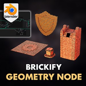 Brickify – Blender Geometry Node