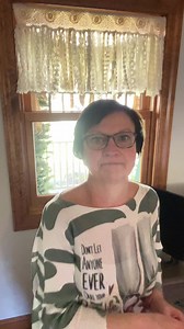 Look at the beautiful crochet and lace valance I got from Amazon for John’s office. You can find the link in the comments! | The Crafty Decorator