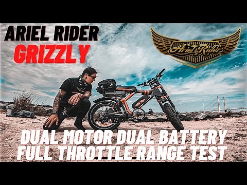 Ariel Rider Grizzly Full Throttle Dual Motor Dual Battery Range Test