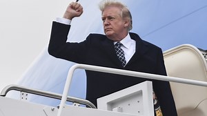 Trump's Windblown Hair Mocked on Late Night After Viral Video