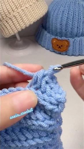 Simple hat crochet tutorial in my channel.#crochetlesson