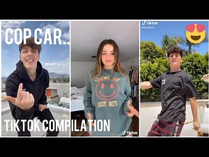 Cop car / rockstar tiktok dance compilation