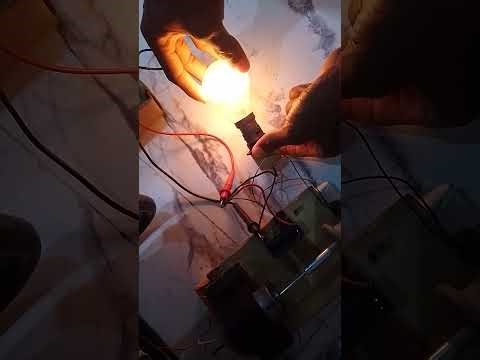 😳 I just created a magnetic fuelless generator that can power a house 💡#freeenergygenerator