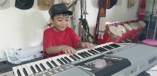 #Ode To Joy - practice by Mikhael Christian Tambunan, Yuo blessed my Grandson. | Pukka Tambunan | Facebook