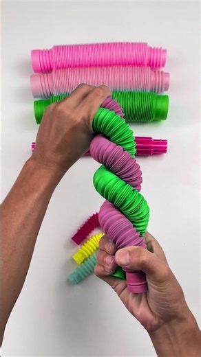Relaxing Style and Creating ASMR POP-TUBE SOUND #asmr #satisfyingvideos #relaxing #oddasmr #poptubes