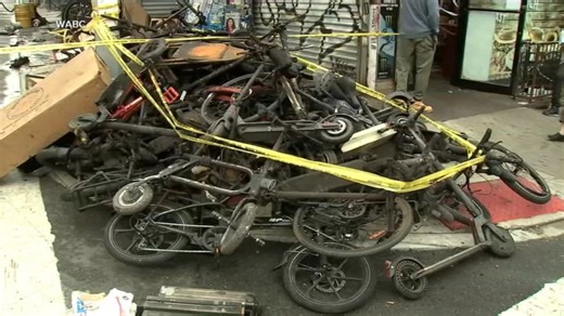 E-bike repair shop fire leaves 4 dead