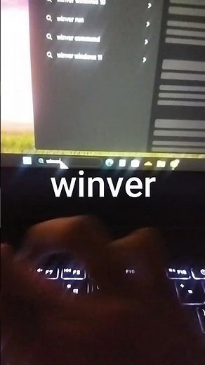 how to check windows version in windows 11 laptop