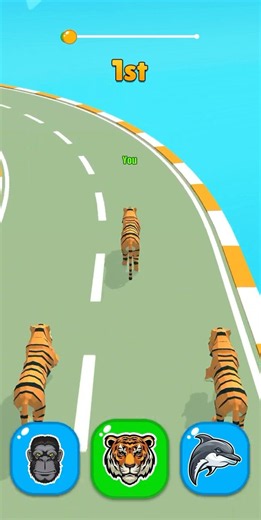 🐅Animal Racing 3D Game | Android Gameplay | #animalracing #shorts
