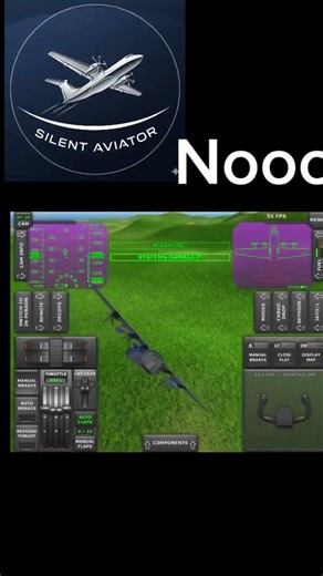 My plane crashed 😭