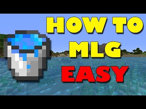 How To MLG Water Bucket In Minecraft (+ Important Tip!)