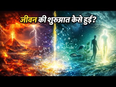पृथ्वी पर जीवन कैसे शुरू हुआ? | Chemical Soup से इंसान तक की कहानी 🌍🧬 | Origin of Life