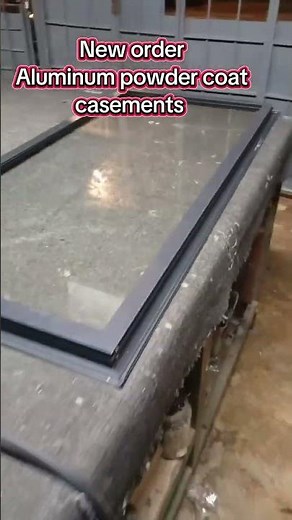 New order Aluminum powder coat casements #casementwindow