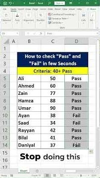 IF Formula Made Easy | Excel Shorts #excel