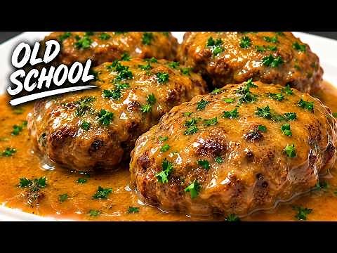 Old-Fashioned Hamburger Steak | Simple & Delicious