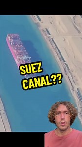 Suez Canal Water Level vs Chicago Skyline — Visual Green Screen Effect
