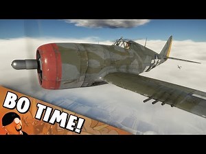 War Thunder - P-47D Razorback! "Flight Lead Daddy?? w/ Bismarck!"