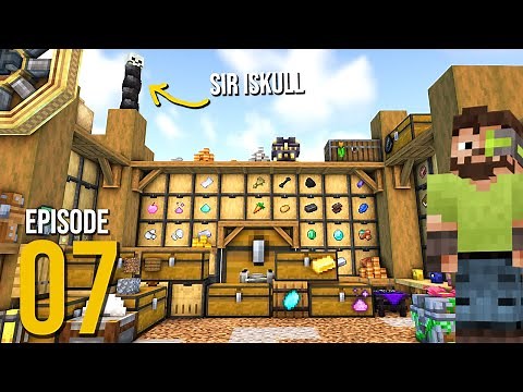 BIG BASE UPGRADES - Episode 7 - Minecraft Modded (Vault Hunters 1.18)