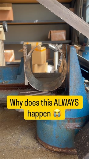 Stop crushing your tube in the vice 😭This simple 3D printed tool gives perfect cuts every time.