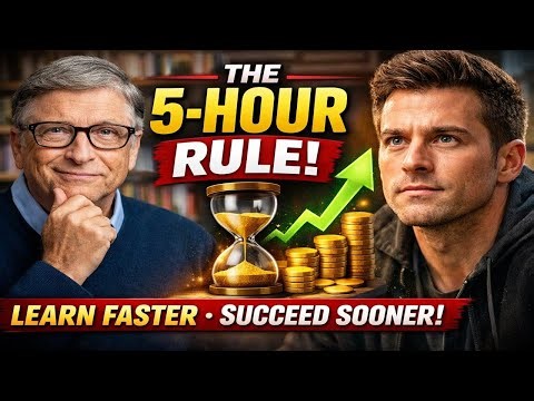 The 5-Hour Rule That Helps People Learn Faster and Succeed Sooner#selfimprovement