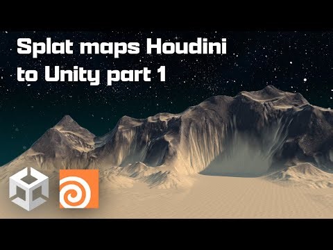 Splat maps Houdini To Unity part 1