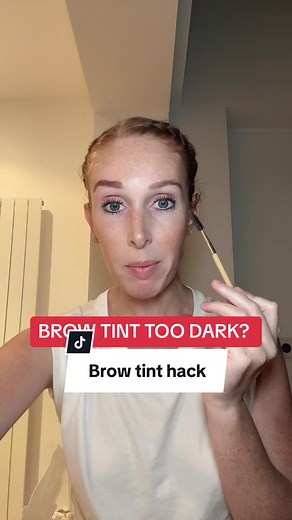 How to Fix Dark Brows: A Brow Tinting Tutorial