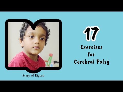 17 Exercises for Cerebral palsy I Rigved's exercise routine I vlog