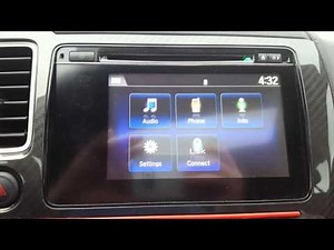 Clock Adjustment | Honda Display Audio