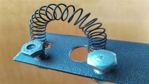 Many people do not know how to make springs from old car tires