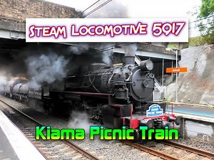 Steam Locomotive 5917 - Kiama Picnic Train, 25th October 2020