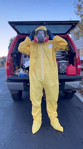 10K views · 132 reactions | How I Suit Up for Biohazard Cleanup Jobs  #cleaning #deathcleanup #horrorstories #suitup #behindthescenes #cleaningtips #unspeakablejobs #whatyouneedtoknow #curiousjob #surprisingcareers | Biggie Clean | Facebook