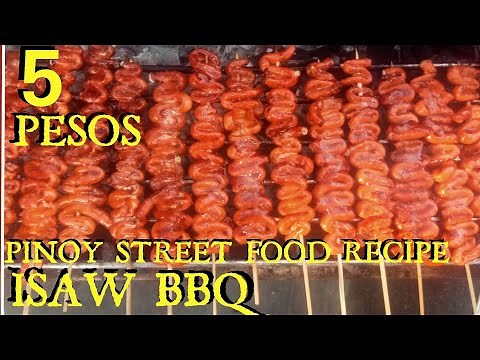 ISAW BARBECUE RECIPE| NEGOSYO RECIPE MALAKI ANG KITA|FILIPINO STREETBFOOD|CHICKEN INTESTINE